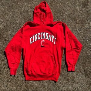 Men’s University of Cincinnati Bearcats Steve and Barry’s Hoodie Size L